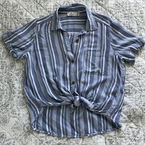 Hollister button down blouse